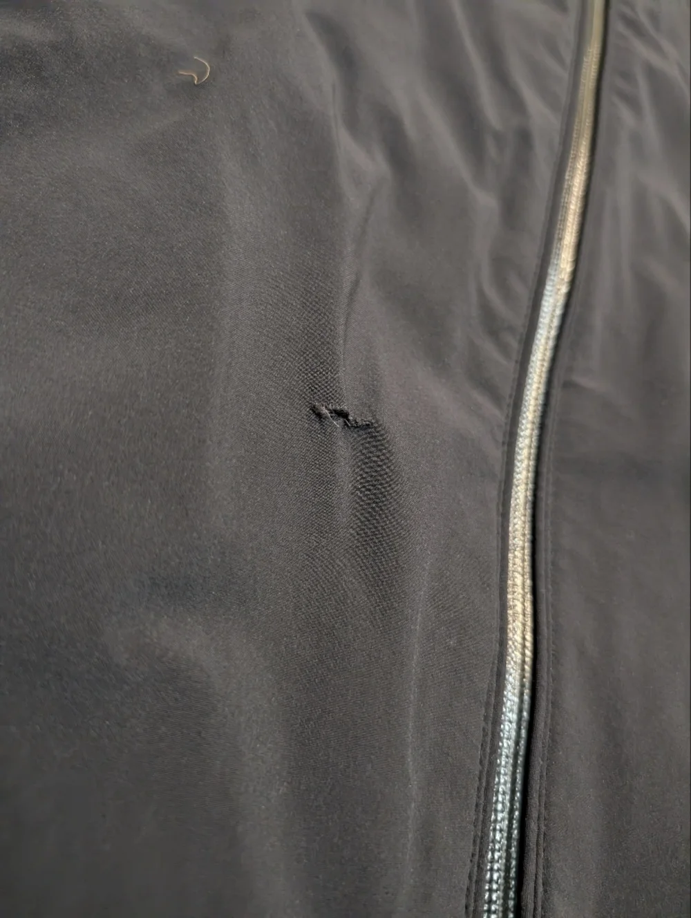 FootJoy Tour Collection Mens L Black Full-Zip Windbreaker Jacket Flaw Company